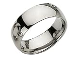 Men's 8mm Comfort Fit Titanium Wedding Band