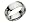 Ladies 8mm Comfort Fit Titanium Wedding Band, Size 5