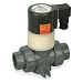 Hayward PVC Solenoid Valve, Normally Close (NC), Non Pressure Differential, FPM Seal, 1"