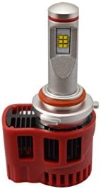 LEDONLY Super Bright High Power 90W 6000K Adjustable Focus Length 9006/HB4 LED Headlight Bulb Conversion Kit
