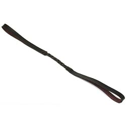 Brown Leather Braided Pocket Watch Fob Key Holder New