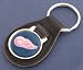 Detroit Red Wings Leather Keychain