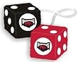 Arkansas Razorbacks Fuzzy Dice - College Athletics Sports Merchandise