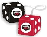 Arkansas Razorbacks Fuzzy Dice