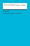 Produkt-Bild: Kompaktwissen Geschichte: Deutschland 1945-1949