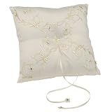 Review Cathy's Concepts  / Sparkling Entwined Pillow - Ivory