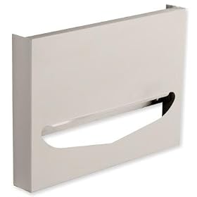 Franklin Brass 1987 Toilet Seat Cover Cabinet, Satin Stainless Steel
