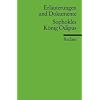Erl�uterungen und Dokumente zu Sophokles: K�nig �dipus