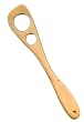 Cherry Wood Mixing Spoon - right hand, Hand Carved and Crafted