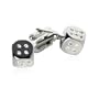Crystal Dice Cufflinks with Gift Box