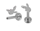Playboy Bunny Labret or Monroe Piercing