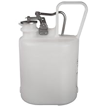 Justrite Polyethylene Self-Close Corrosive Container