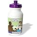 Londons Times Funny Animals Cartoons - Bear Cafeteria - Water Bottles