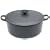 Le Creuset Cast Iron Round Casserole, Granite, 24 cm