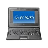 ASUS Asus EeePC 701SD, MS Windows XP Home Ultra Lite, Celeron M 900 MHz, 512MB Memory, 8GB Hard Drive, 7 VGA, No Optical Drive, Europc 1 Year Return to Base Warranty