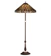 63H Tiffany Elizabethan Floor Lamp