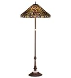 63H Tiffany Elizabethan Floor Lamp