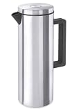 Zack 21020 VEGA insolating flask. 0.34 gall. h.11.8 . 3.9 inch Stainless Steel