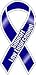 Support Law Enforcement Blue Ribbon Magnet