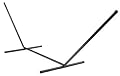 Hammock Steel Tri-Beam Stand - Bronze
