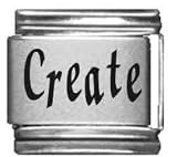 Clearly Charming Create Laser Etched Italian Charm