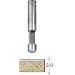 Freud 64-100 1/4-Inch Diameter 1-Flute Flush Trimming Router Bit with 1/4-Inch Shank