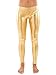 Tipsy Elves Shiny Gold Neon Leggings