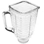 5 cup glass square top blender jar, fits Oster & Osterizer.