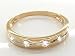 0.15 Carat Round Diamond Wedding Ring in 18ct Solid Yellow Gold