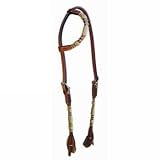 One Ear Headstall with Rawhide Accents