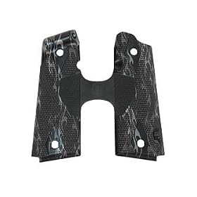 Crimson Trace Corporation Custom Laser Grip 1911 Government Commander Black and White Flames... by 