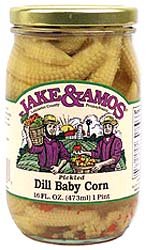 Pickled Dill Baby Corn 3 jars: Jake and Amos