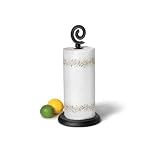 Spectrum Diversified 43610CAT Oxford Paper Towel Holder, Black