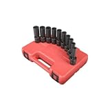 Sunex 3660 Socket Set Impact 3/8In. Drive 10Pc Deep Met Univ