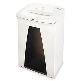 HSM OF AMERICA, LLC SECURIO B34S Strip Cut Office Shredder, White/Black