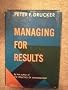 Managing for Results