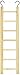 Prevue Pet Products BPV384 Birdie Basics 7-Step Wood Ladder for Bird, 12-Inch