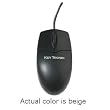 Optical 2 Button USB Mouse In Beige