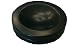 Hardwood Piano Caster Cups - Set of 3 for Grand Pianos - Maple - Ebony Finish
