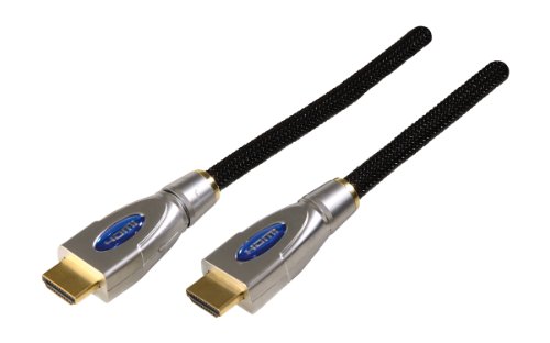 Schwaiger FLS233 033 Premium High Speed HDMI Kabel mit Ethernet, 1m schwarz Preisvergleich