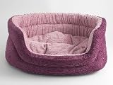 Comfurt 40 Winks 28" Corduroy Oval Dog Bed Sleeper Damson Pink