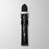 Fossil Black Croco Leather Watch Strap