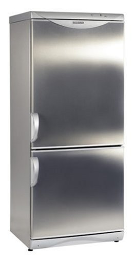 Severin KS 9846 Kühl-/Gefrier-Kombination, Edelstahl / EEK A: 288 kWh/Jahr / Kühlen: 170 Liter / Gefrieren: 61 Liter