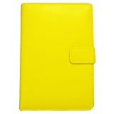 J-Tech Digital Yellow Synthetic Leather Amazon Kindle 2 (Fits 6" Display, Kindle 2) E-Book Reader Carrying Protective Case Cover