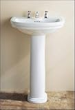 Calla II 8 Centers Bathroom Sink Slab Only Finish: Biscuit