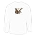 Long Sleeve T-shirt with wildlife, limb, hanging, branch, animal, sloth