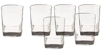 Luigi Bormioli Strauss 11 3/4-Ounce Double Old Fashioned Glasses, Set of 6