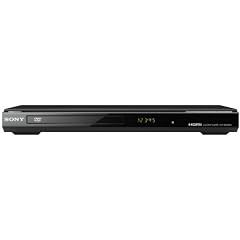 Sony DVP-SR600H DVD Player (HDMI, Upscaler 1080p, DivX) schwarz