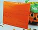 Personalized Gift Wrapping Paper, 24 foot roll, candy corn orange