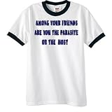 Clothes that do the Thinking for you Ringer T-Shirt by 